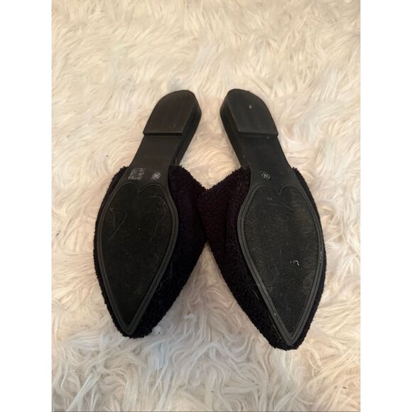 Chinese Laundry pointed boule black mules sz 9 slip on - Picture 4 of 5